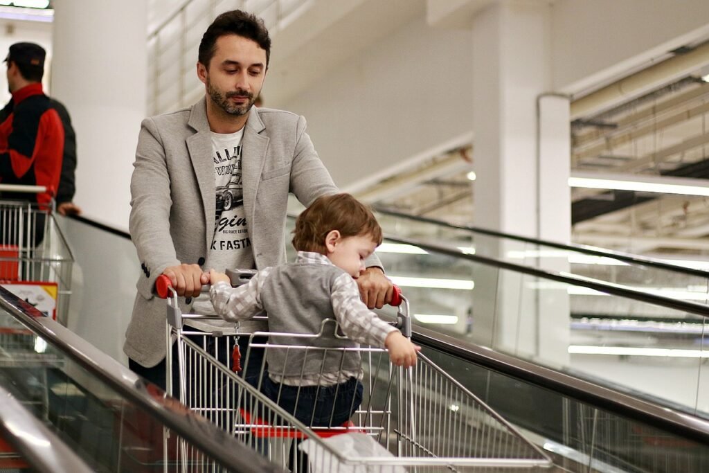 escalator, supermarket, shop, purchase, shopping e cart, the cart, basket for products, family, products, shopping center, budget, nutrition, food products, escalator, supermarket, supermarket, supermarket, supermarket, supermarket, budget, budget, budget